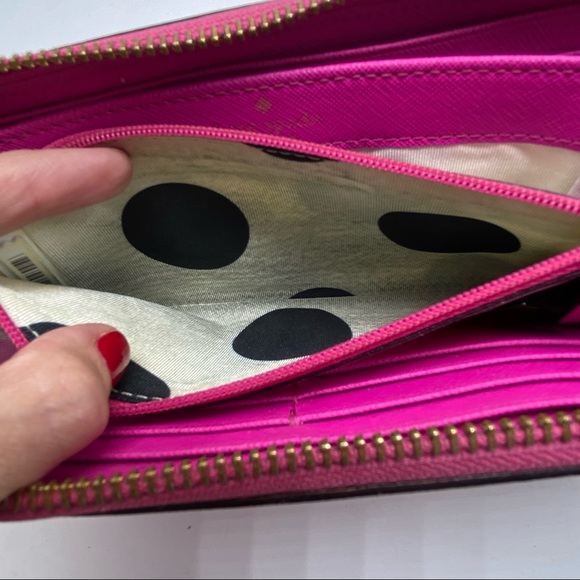 Kate Spade vivid snapdragon cherry lane Lacey - Picture 7 of 7